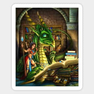 Book Wyrm Magnet